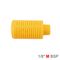 AIRCRAFT Plastic Breather Silencer 1/8' M Orange